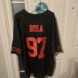 Black and Red BOSA 97 Men's Jersey